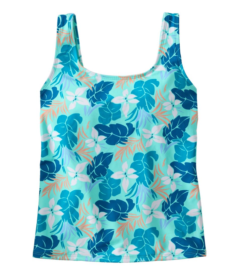 Women's BeanSport Swimwear, Scoopneck Tankini Top, Print | L.L.Bean
