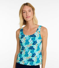 Women's BeanSport Swimwear, Scoopneck Tankini Top, Print | L.L.Bean