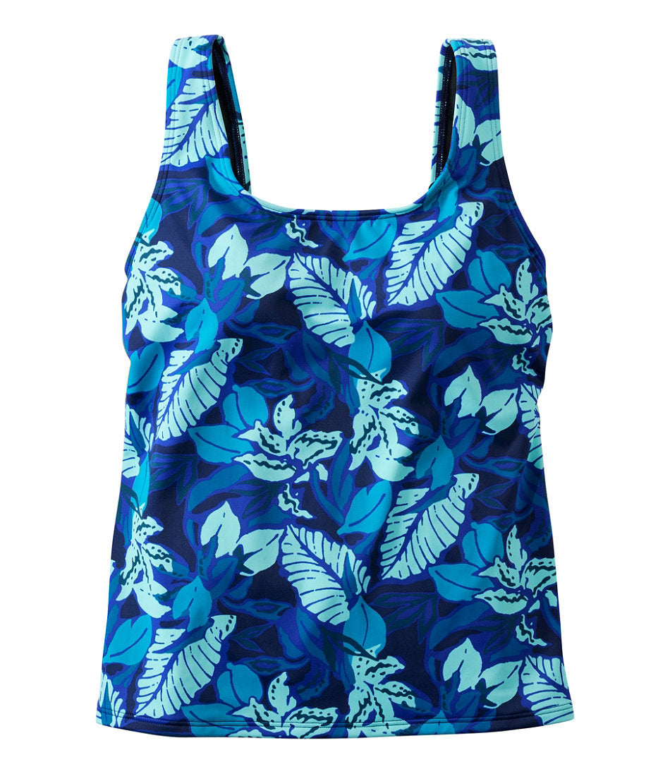 Darkest Navy Tropical Floral,4