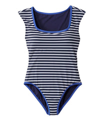 Women's Coastal Essentials Swimwear, Squareneck Tanksuit Print | L.L.Bean