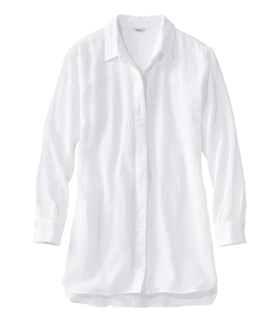 Women's Cloud Gauze Cover-Up Shirt | L.L.Bean