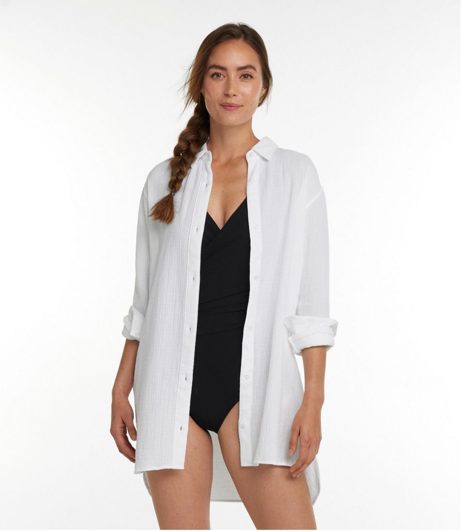 Women's Cloud Gauze Cover-Up Shirt | L.L.Bean