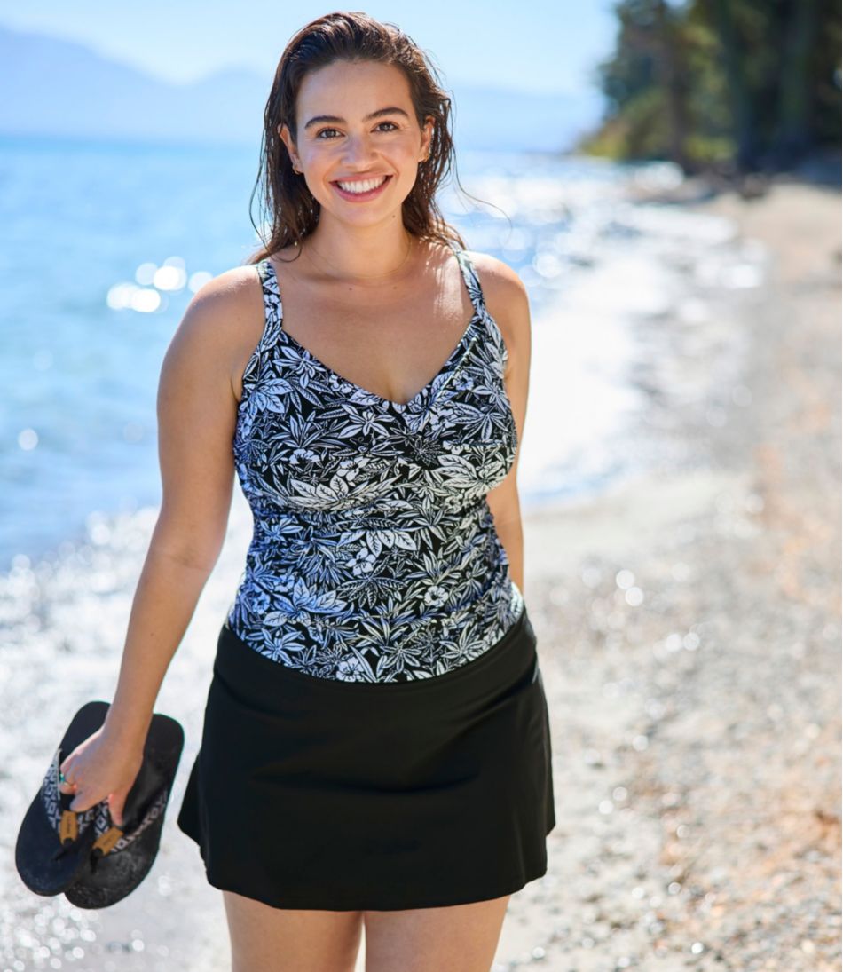 Women's Shaping Swimwear, Tankini Top Print | L.L.Bean