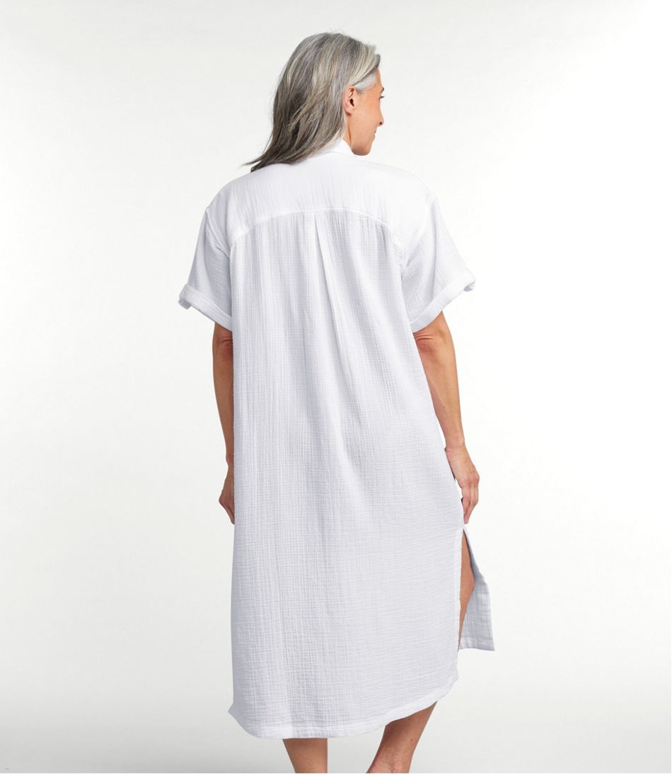 Women's Cloud Gauze Midi Dress | L.L.Bean