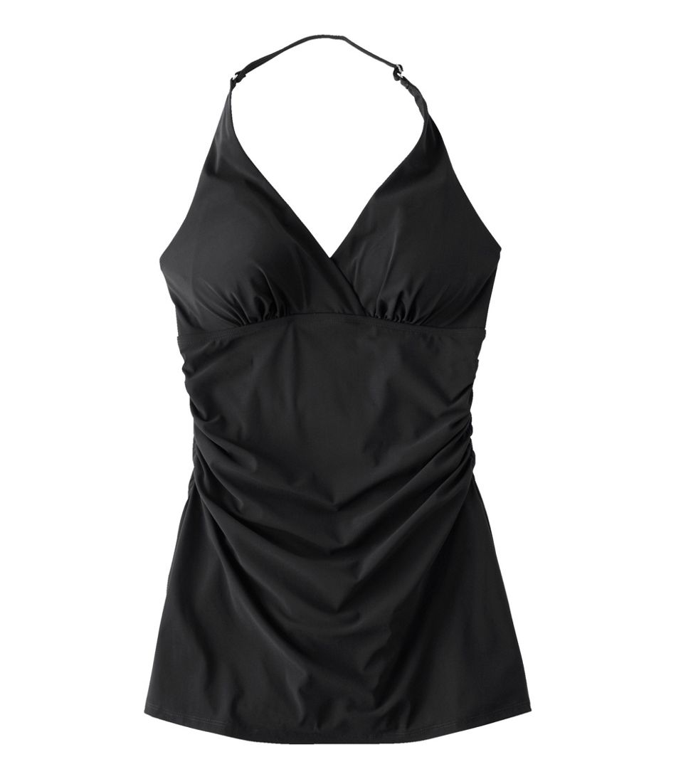 Women's Shaping Swimwear, Clasp Halter Dress | L.L.Bean