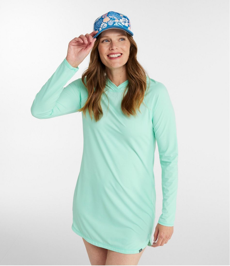 Women's SunSmart® UPF 50+ Sun Shirt, Hooded Tunic | L.L.Bean
