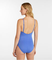 Women's Coastal Essentials Swimwear, V-Neck Tanksuit | L.L.Bean