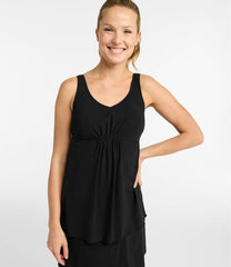 Women's Shaping Swimwear, Soft-Drape Tankini Top | L.L.Bean