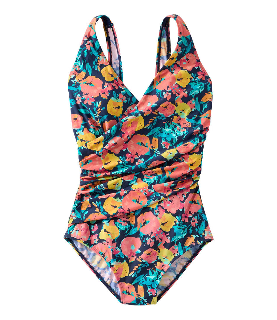 Darkest Navy Painted Floral,8