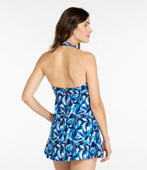 Women's Shaping Swimwear, Clasp Halter Dress Print | L.L.Bean