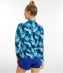 Women's SunSmart® UPF 50+ Sun Shirt, Quarter-Zip Print | L.L.Bean