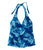Darkest Navy Tropical Floral
