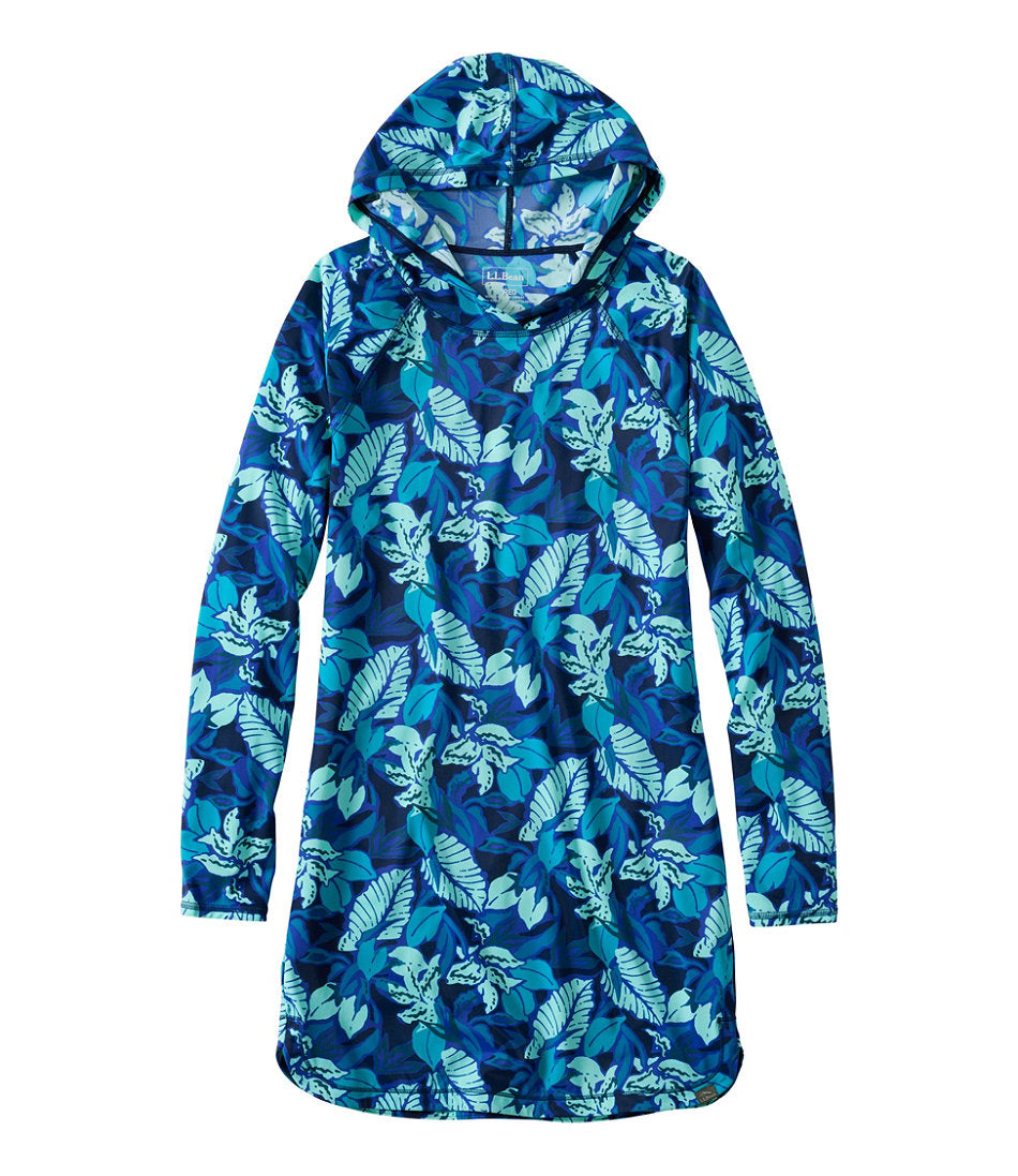 Darkest Navy Tropical Floral,X-Small