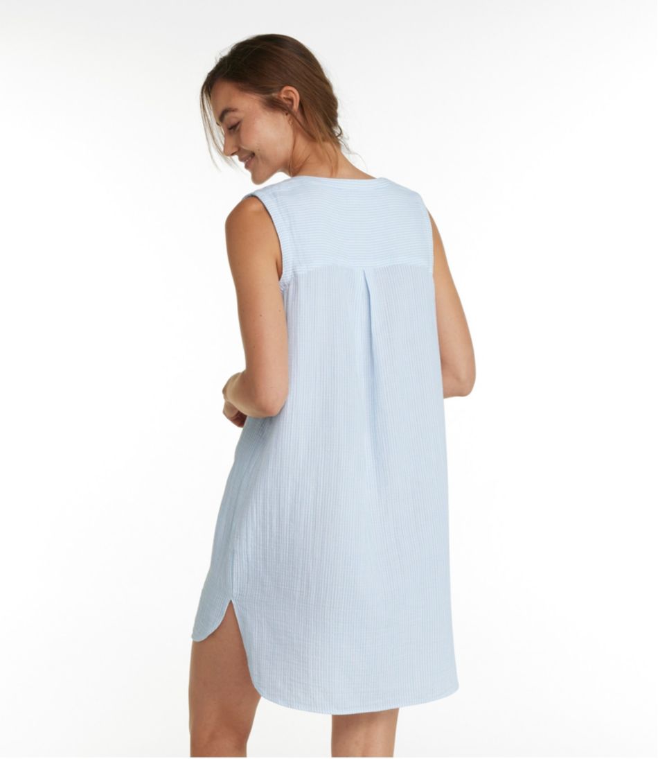 Women's Cloud Gauze Cover-Up Dress, Stripe | L.L.Bean