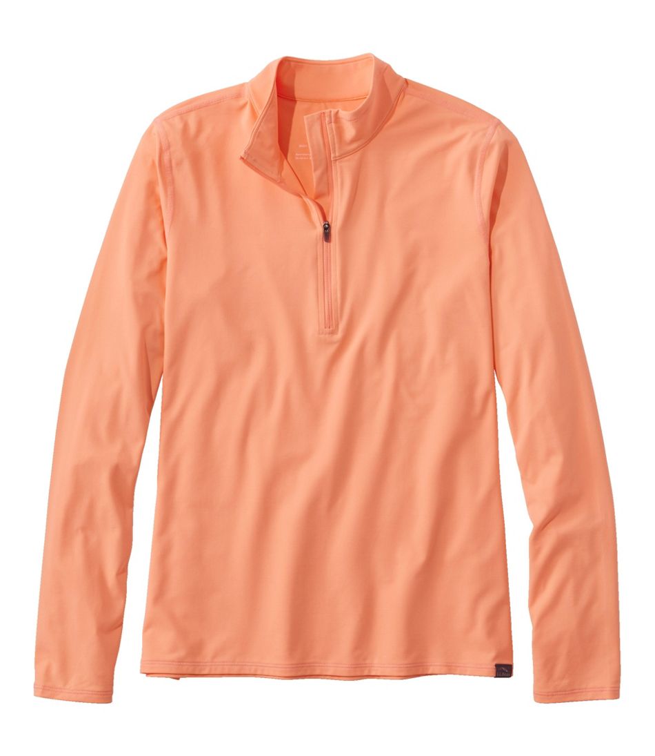 Women's SunSmart® UPF 50+ Sun Shirt, Quarter-Zip | L.L.Bean