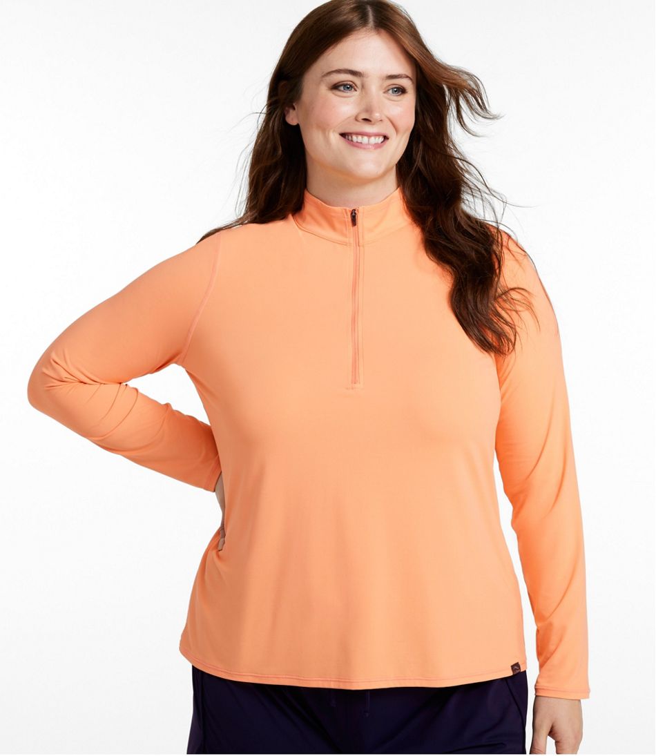 Women's SunSmart® UPF 50+ Sun Shirt, Quarter-Zip | L.L.Bean