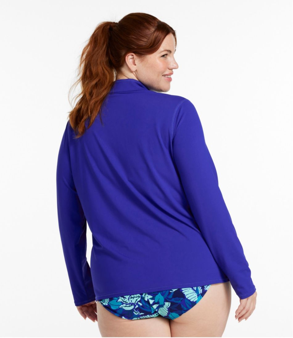 Women's SunSmart® UPF 50+ Sun Shirt, Quarter-Zip | L.L.Bean