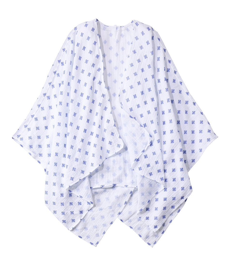 French Blue Medallion,OS