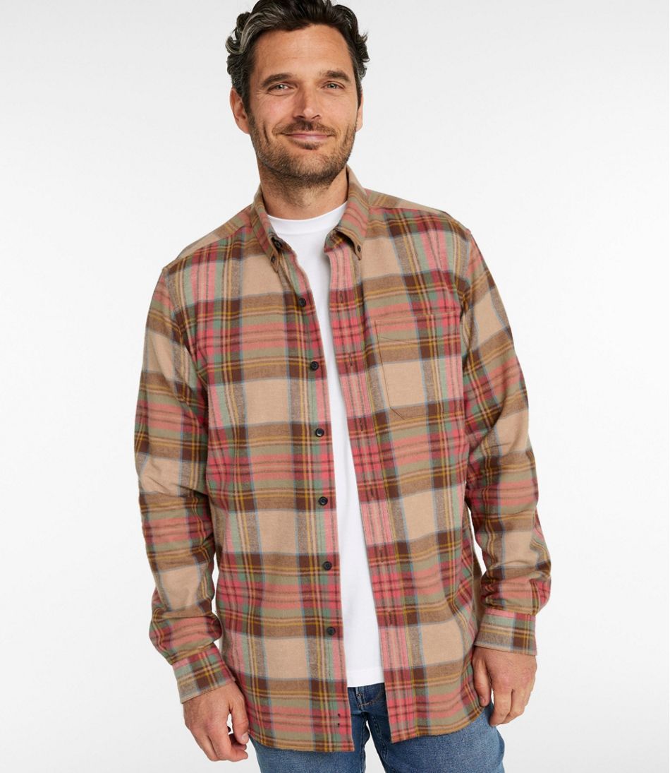 Men's Scotch Plaid Flannel Shirt, Traditional Fit | L.L.Bean