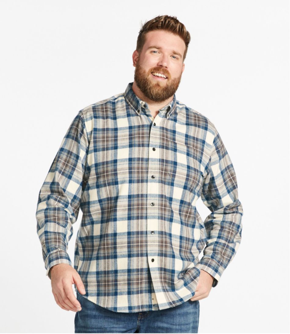 Men's Scotch Plaid Flannel Shirt, Traditional Fit | L.L.Bean