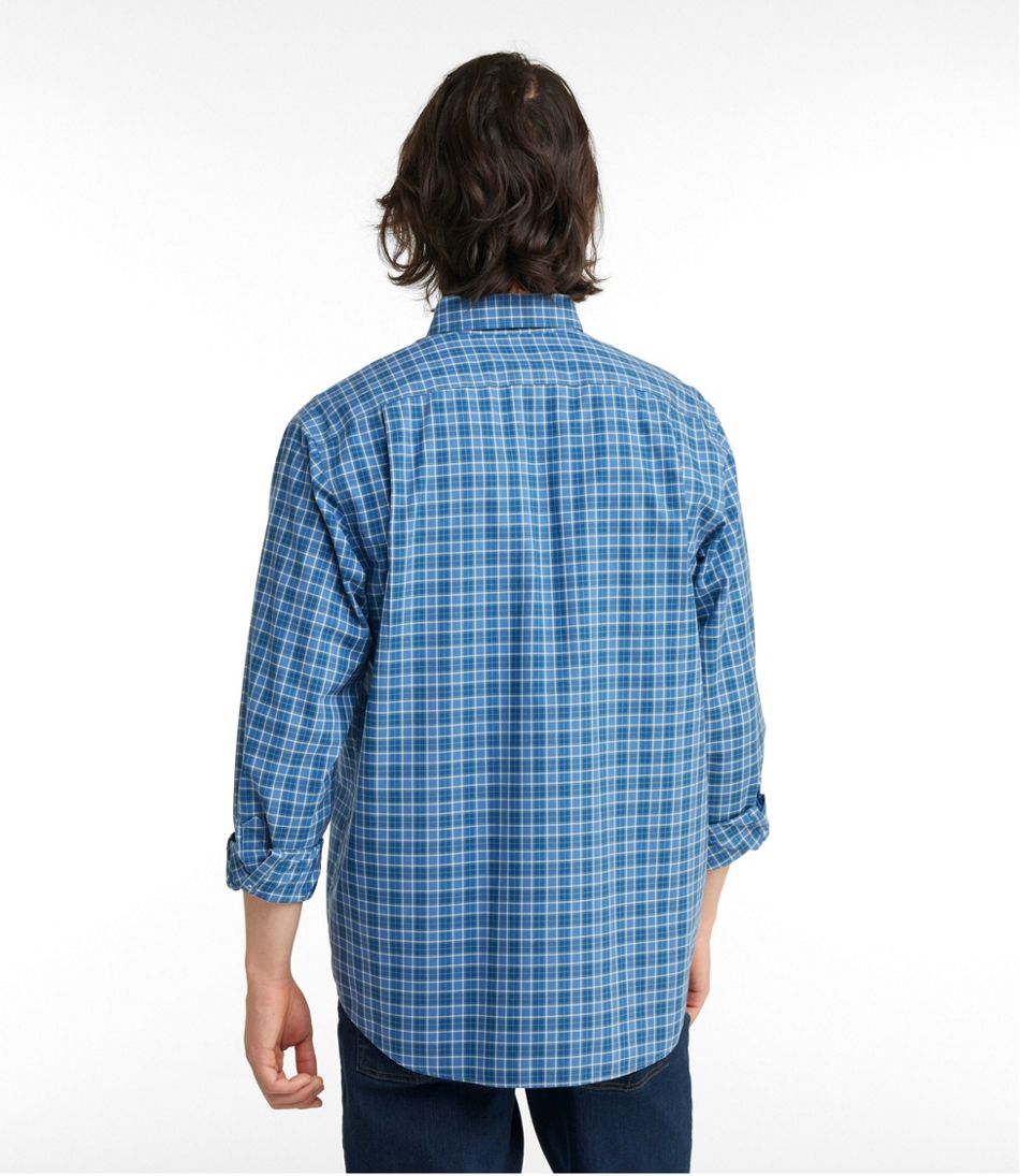 Men's Wrinkle-Free Kennebunk Sport Shirt, Traditional Fit Check | L.L.Bean