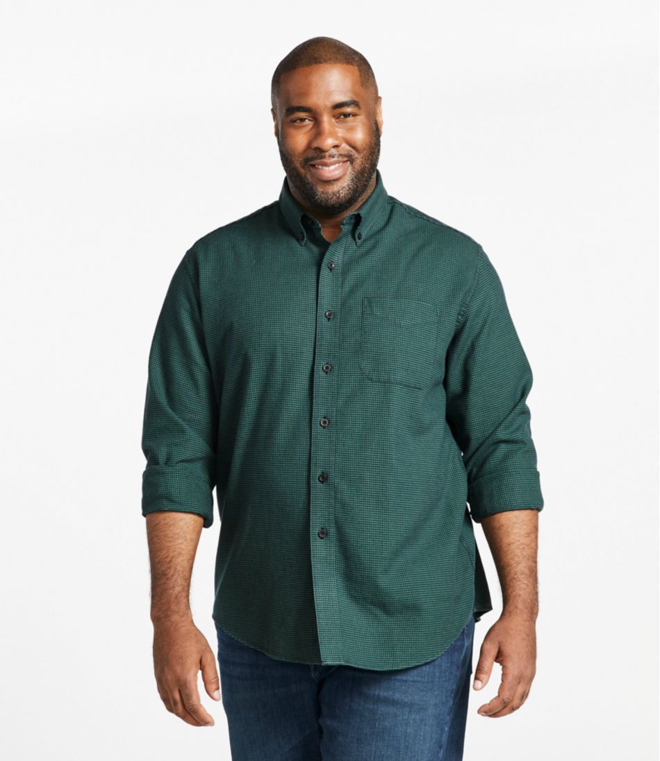 Men's Wicked Good Flannel Shirt, Traditional Fit, Houndstooth | L.L.Bean