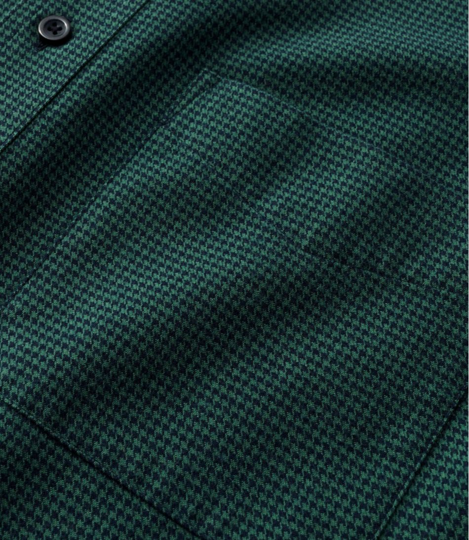 Men's Wicked Good Flannel Shirt, Traditional Fit, Houndstooth | L.L.Bean