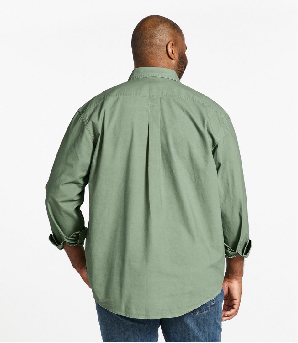 Men's Sunwashed Canvas Shirt, Traditional Fit | L.L.Bean