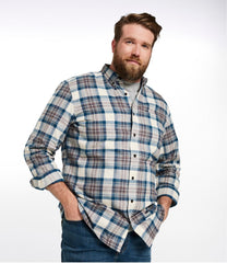 Men's Scotch Plaid Flannel Shirt, Slightly Fitted | L.L.Bean