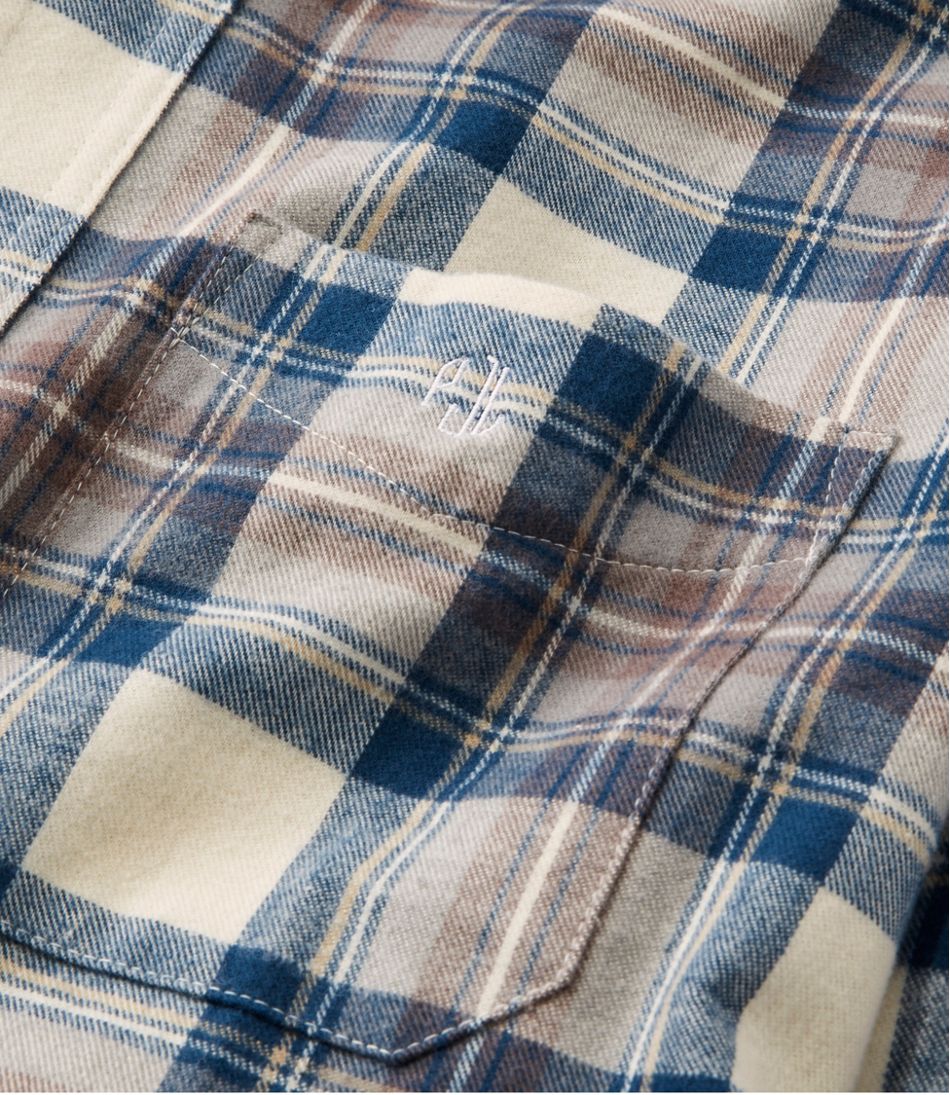 Men's Scotch Plaid Flannel Shirt, Slightly Fitted | L.L.Bean