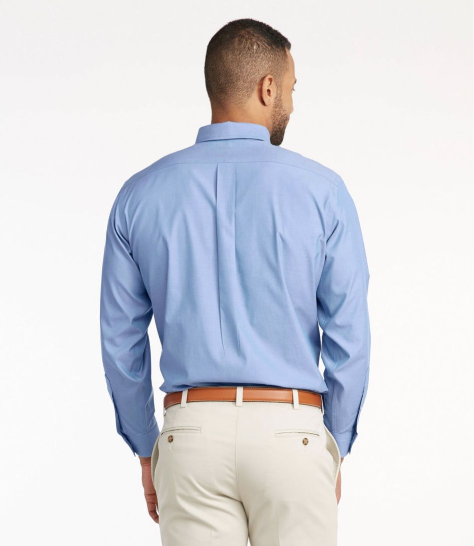 Men's Wrinkle-Free Pinpoint Oxford Cloth Shirt, Traditional Fit | L.L.Bean