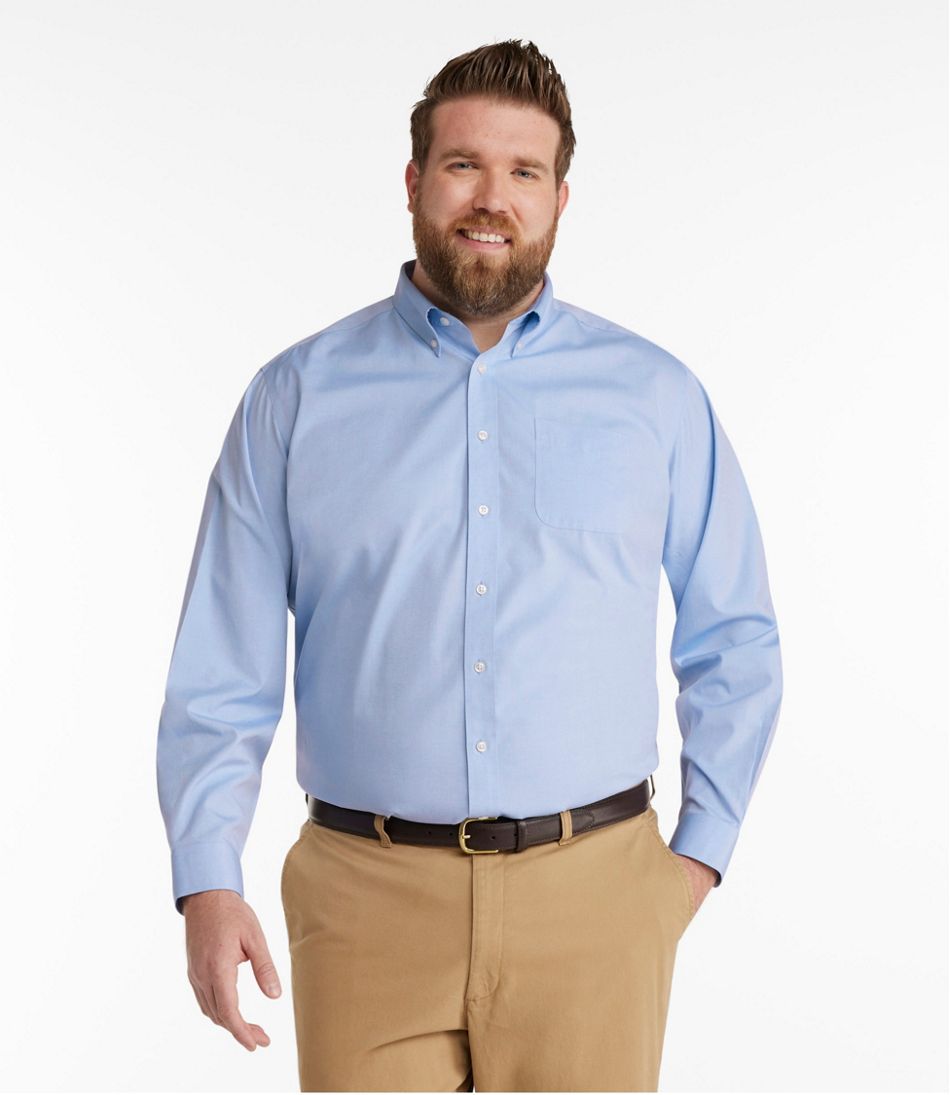 Men's Wrinkle-Free Pinpoint Oxford Cloth Shirt, Traditional Fit | L.L.Bean