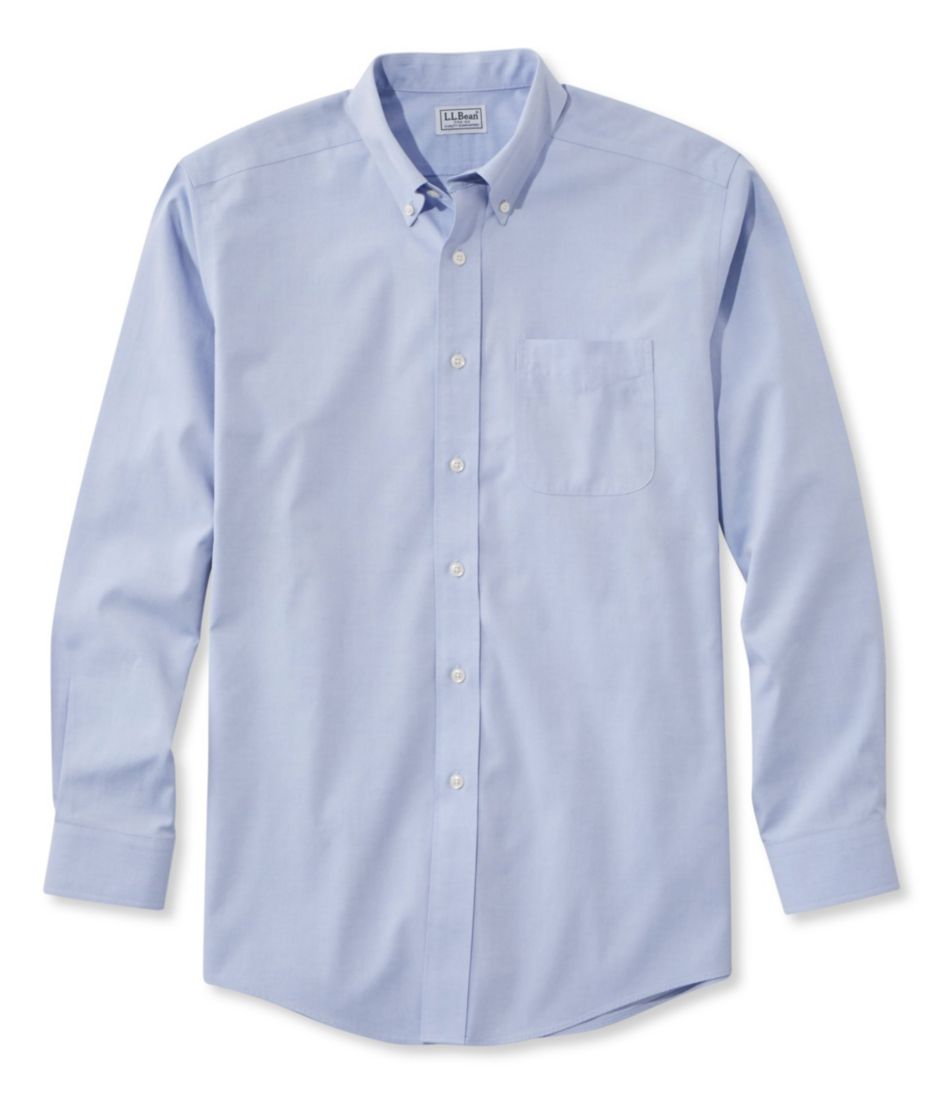 Men's Wrinkle-Free Pinpoint Oxford Cloth Shirt, Traditional Fit | L.L.Bean
