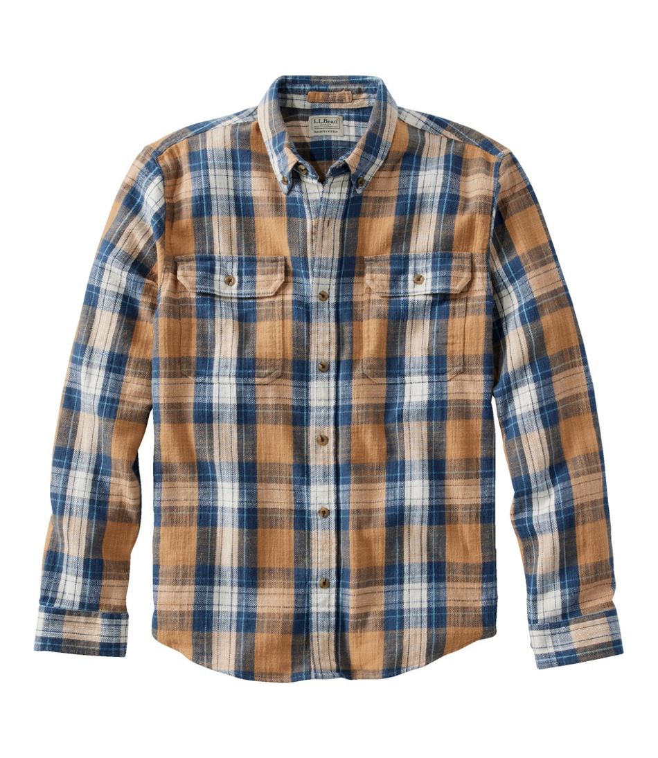 Men's 1912 Field Flannel Shirt, Slightly Fitted Untucked Fit, Plaid | L.L.Bean