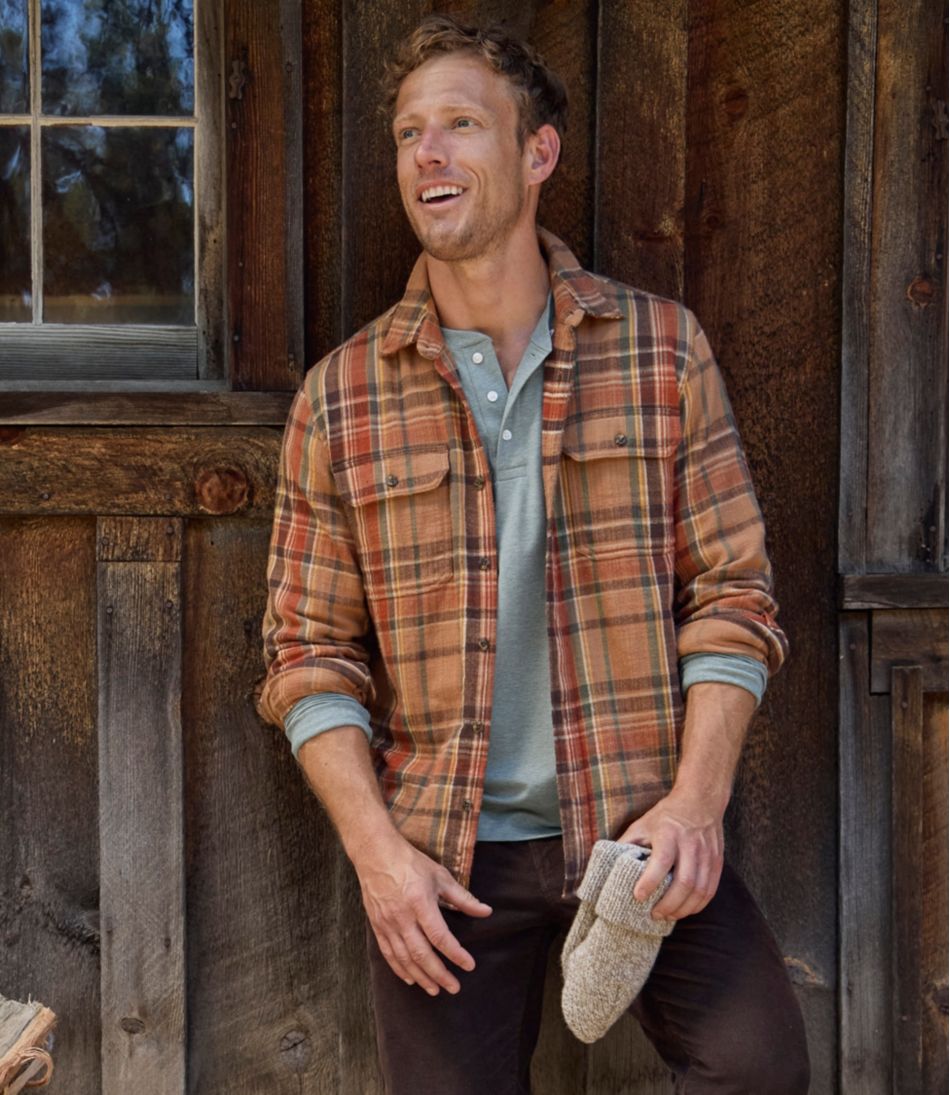 Men's 1912 Field Flannel Shirt, Slightly Fitted Untucked Fit, Plaid | L.L.Bean