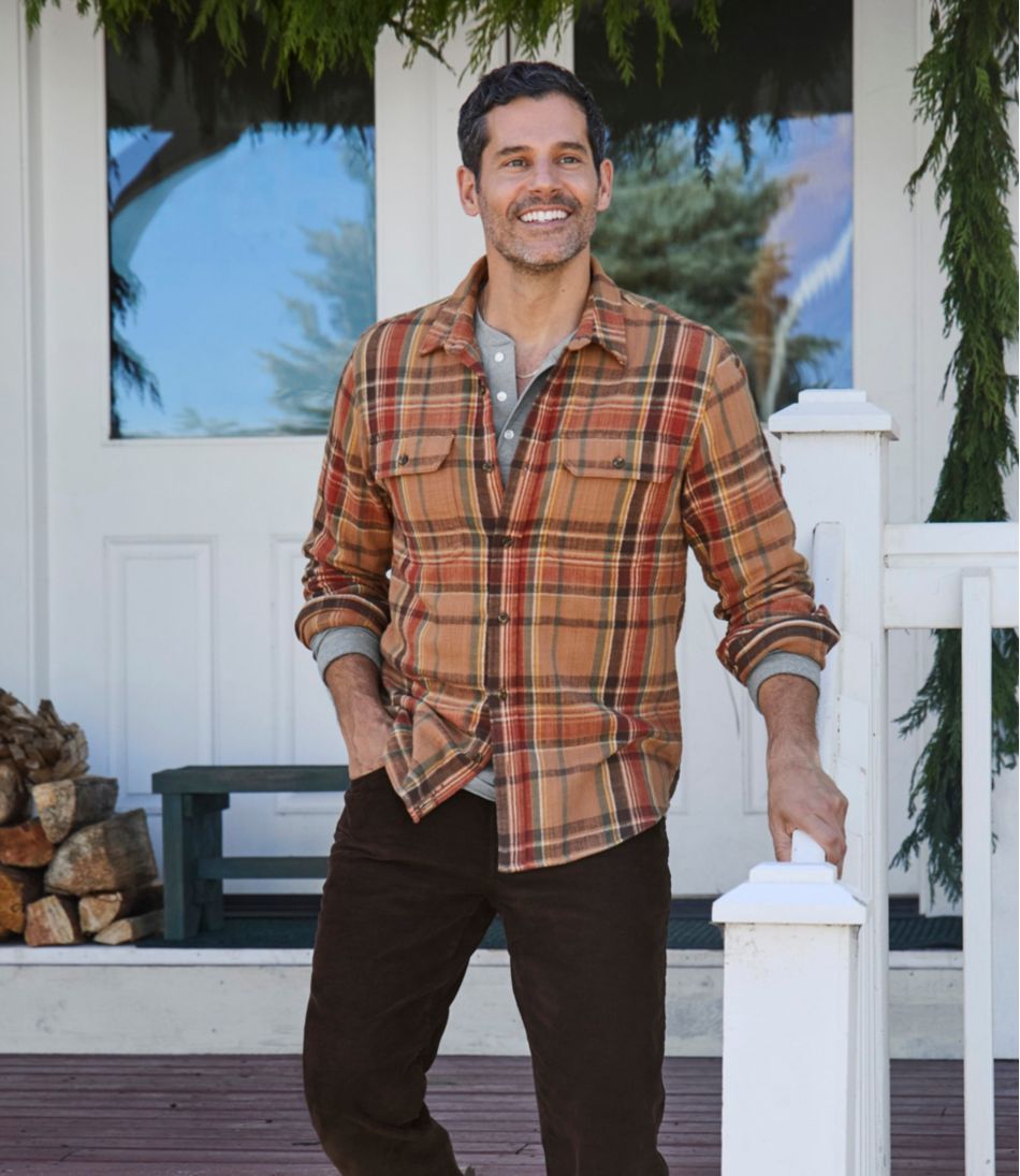 Men's 1912 Field Flannel Shirt, Slightly Fitted Untucked Fit, Plaid | L.L.Bean