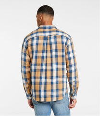 Men's 1912 Field Flannel Shirt, Slightly Fitted Untucked Fit, Plaid | L.L.Bean