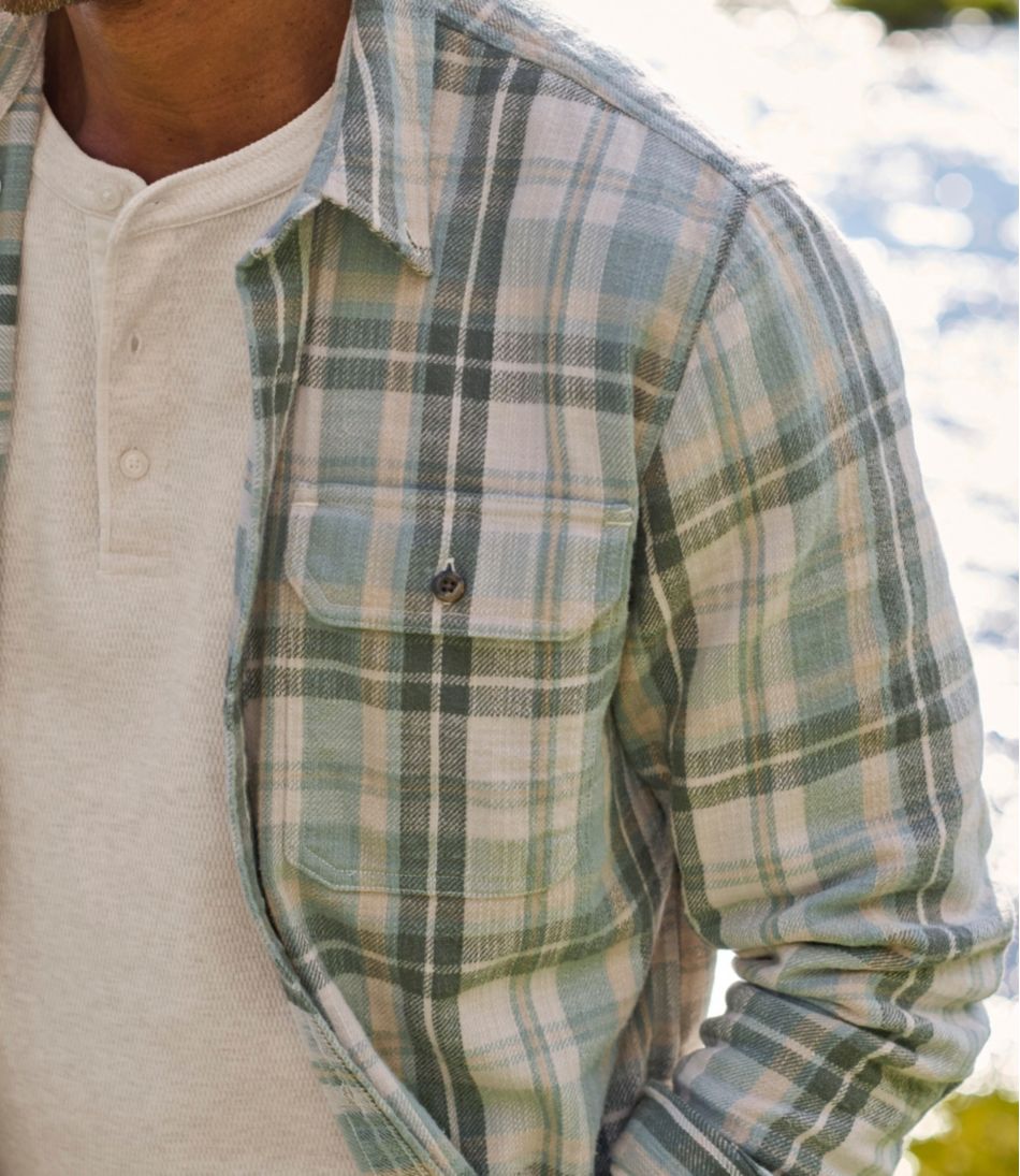 Men's 1912 Field Flannel Shirt, Slightly Fitted Untucked Fit, Plaid | L.L.Bean