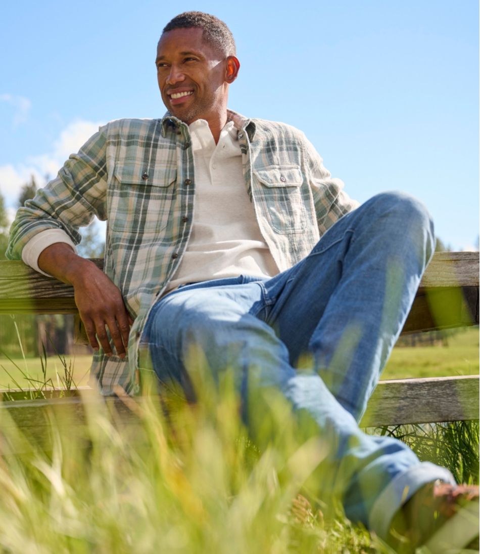 Men's 1912 Field Flannel Shirt, Slightly Fitted Untucked Fit, Plaid | L.L.Bean