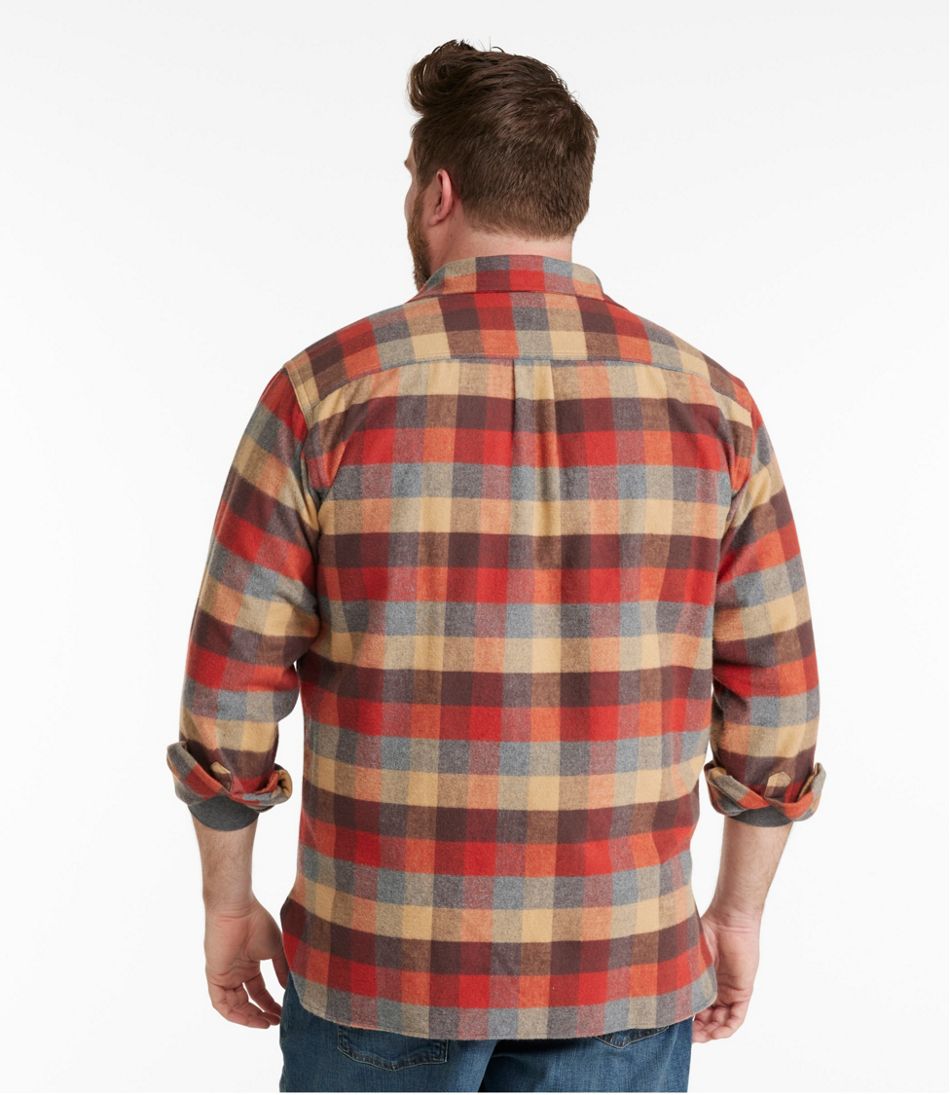Men's Chamois Shirt, Traditional Fit, Plaid | L.L.Bean