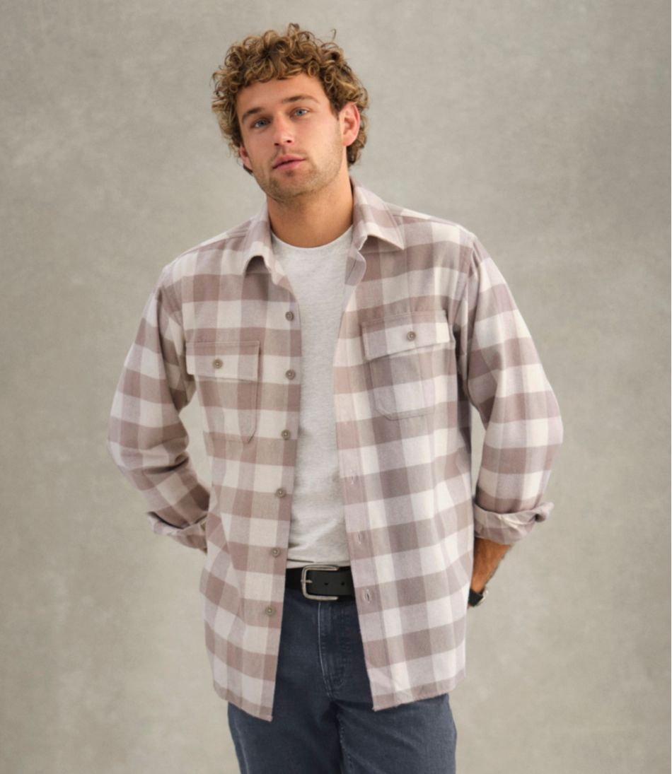 Men's Chamois Shirt, Traditional Fit, Plaid | L.L.Bean