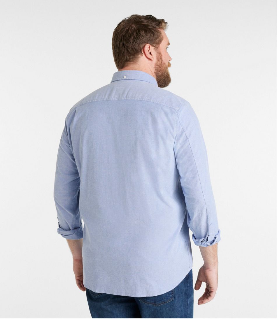 Men's Comfort Stretch® Oxford Shirt, Traditional Untucked Fit | L.L.Bean