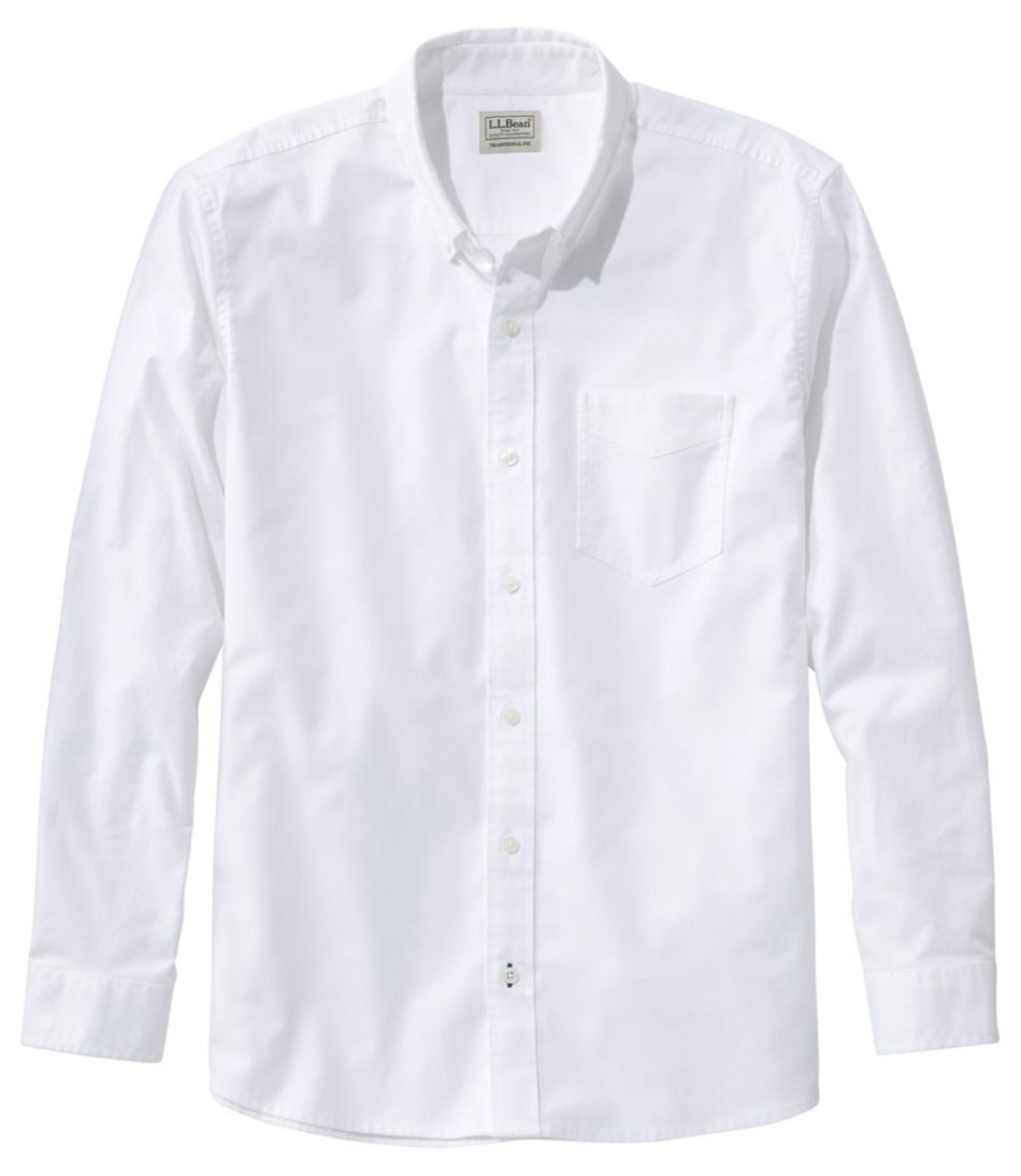 Men's Comfort Stretch® Oxford Shirt, Traditional Untucked Fit | L.L.Bean