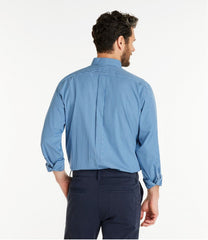 Men's Wrinkle-Free Pinpoint Oxford Cloth Shirt, Traditional Fit Tattersall | L.L.Bean