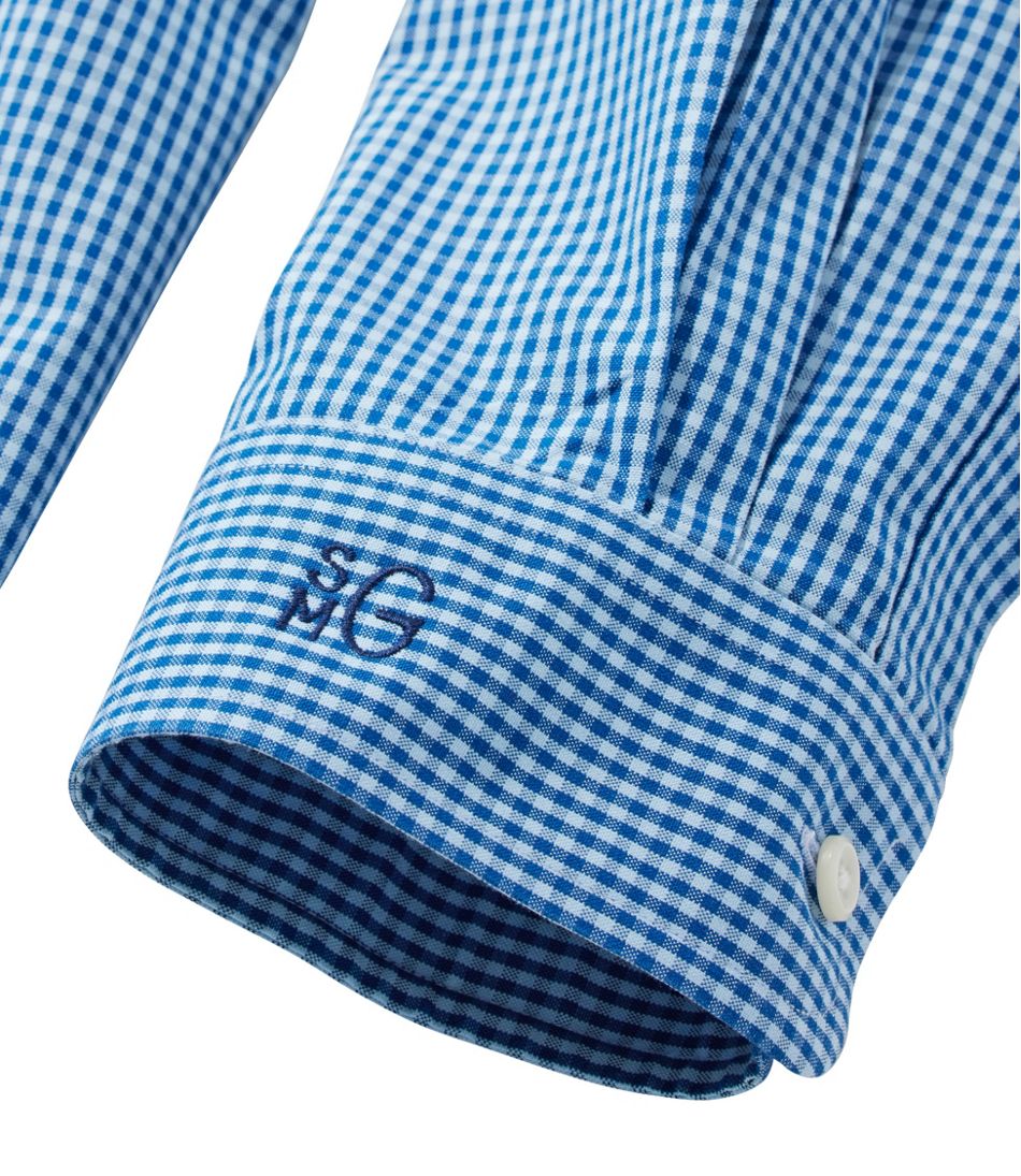 Men's Wrinkle-Free Pinpoint Oxford Cloth Shirt, Traditional Fit Tattersall | L.L.Bean