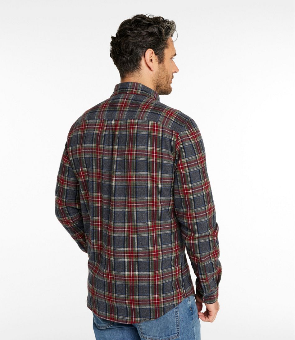 Men's Scotch Plaid Flannel Shirt, Slim Fit | L.L.Bean