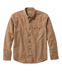 Men's Brushed Jaspé Twill Shirt, Traditional Untucked Fit | L.L.Bean