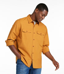 Men's Riverton Ripstop Shirt, Long-Sleeve, Traditional Untucked Fit | L.L.Bean