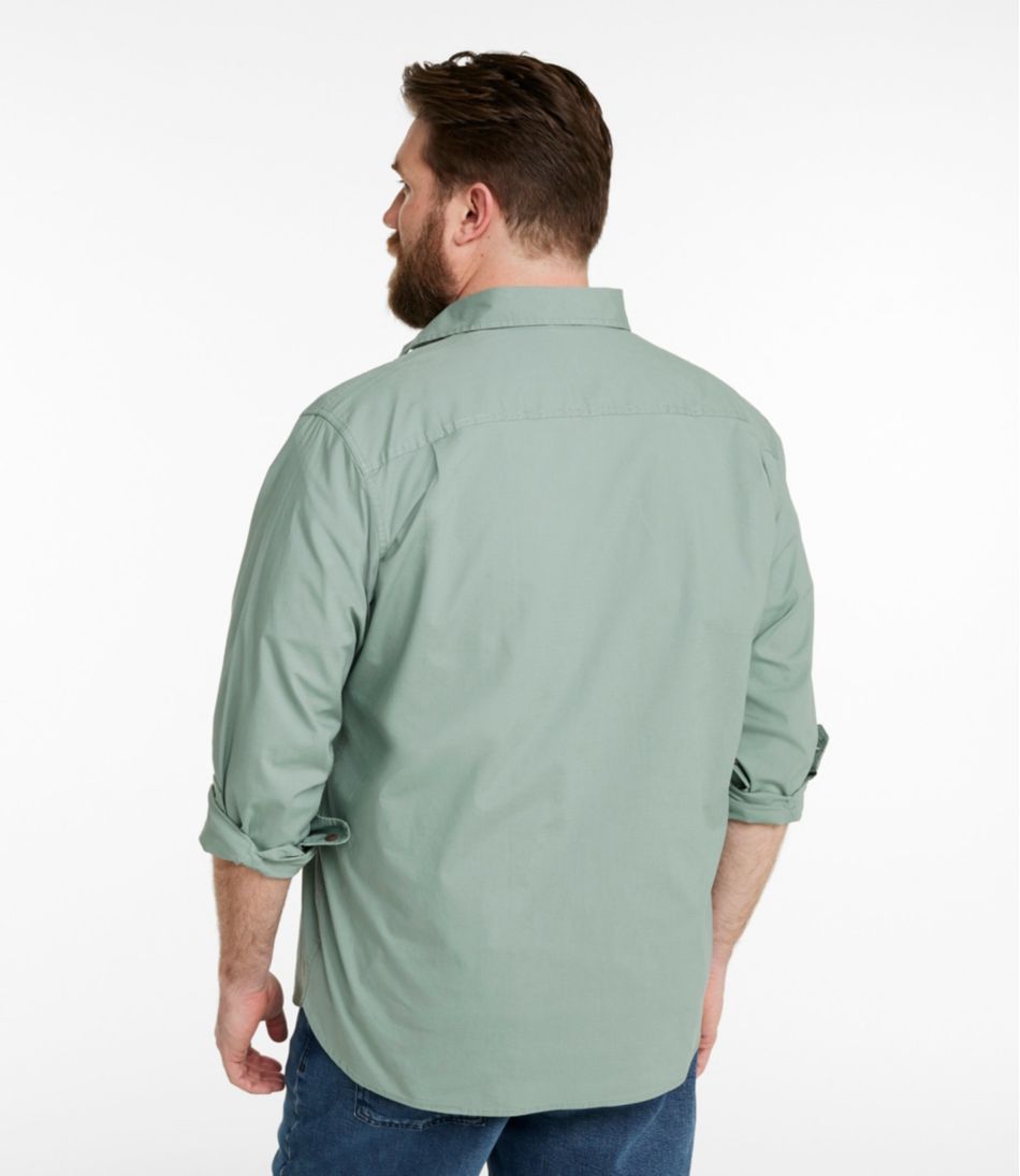 Men's Riverton Ripstop Shirt, Long-Sleeve, Traditional Untucked Fit | L.L.Bean