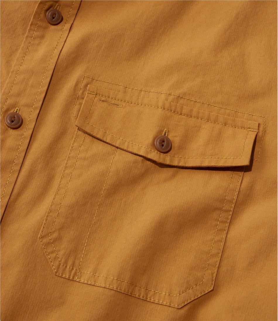 Men's Riverton Ripstop Shirt, Long-Sleeve, Traditional Untucked Fit | L.L.Bean